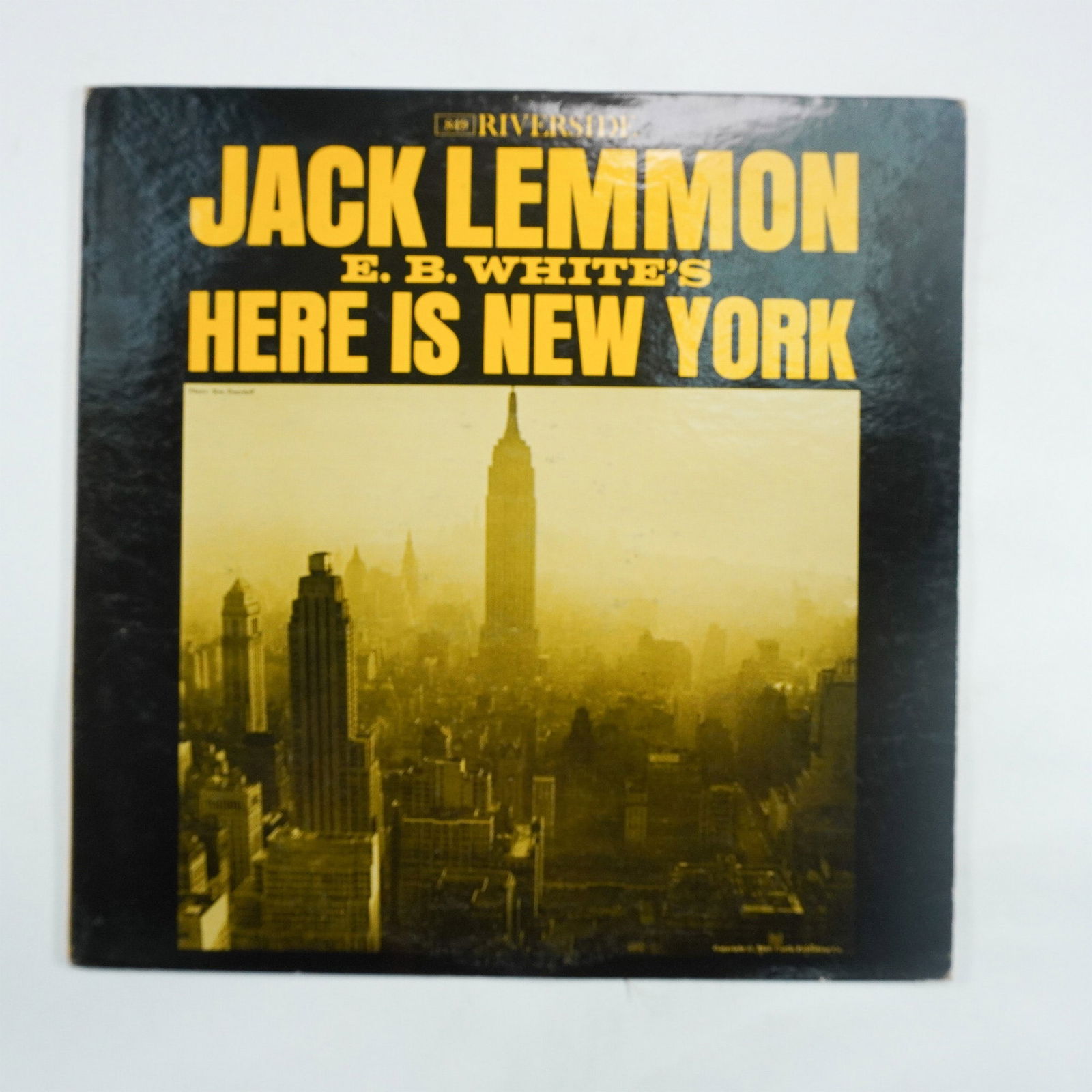 Jack Lemmon Narrates Here Is New York Vinyl LP (1 of 3)