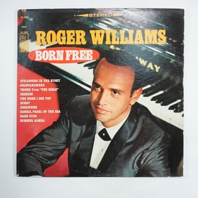 Roger Williams Born Free Vinyl Record KS 3501