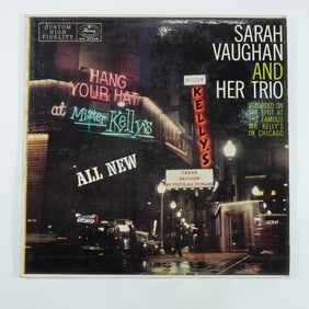 Sarah Vaughan – At Mister Kelly's Vinyl LP, Mercury MG-20326