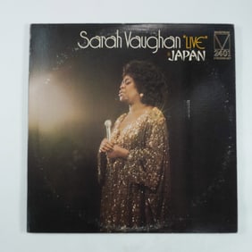 Sarah Vaughan Live in Japan 2LP Vinyl Record, Mainstream 2401