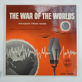 The War of the Worlds: Invasion from Mars Vinyl LP, Audio Rarities LPA 2355