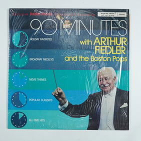 Vinyl Record, 90 Minutes With Arthur Fiedler And The Boston Pops