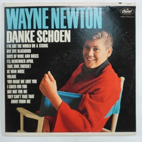 Wayne Newton Vinyl Record, Danke Schoen Album