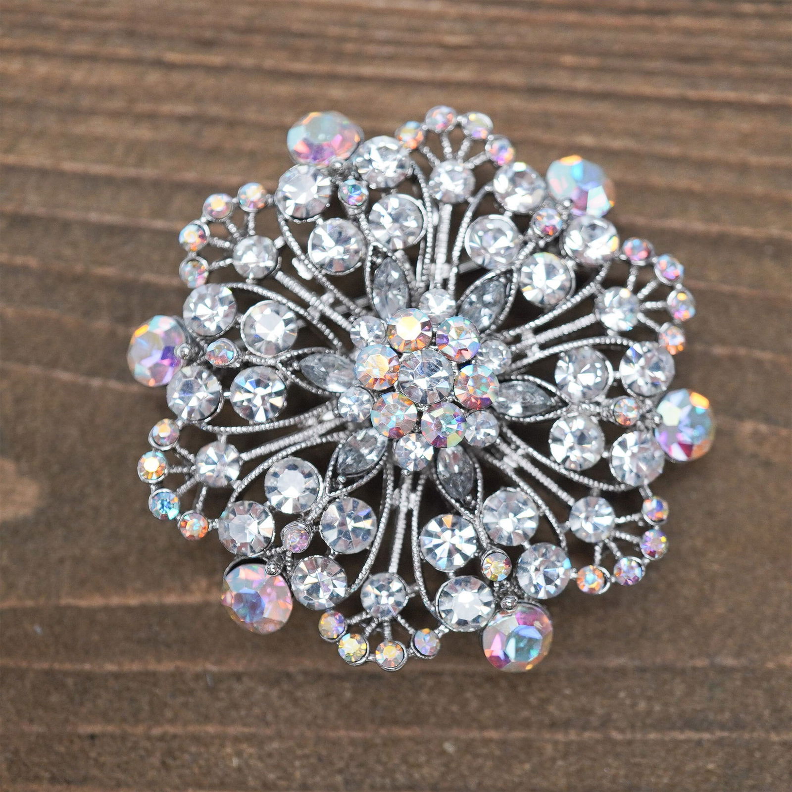 Sarah Coventry Rhinestone Brooch Pin (1 of 3)