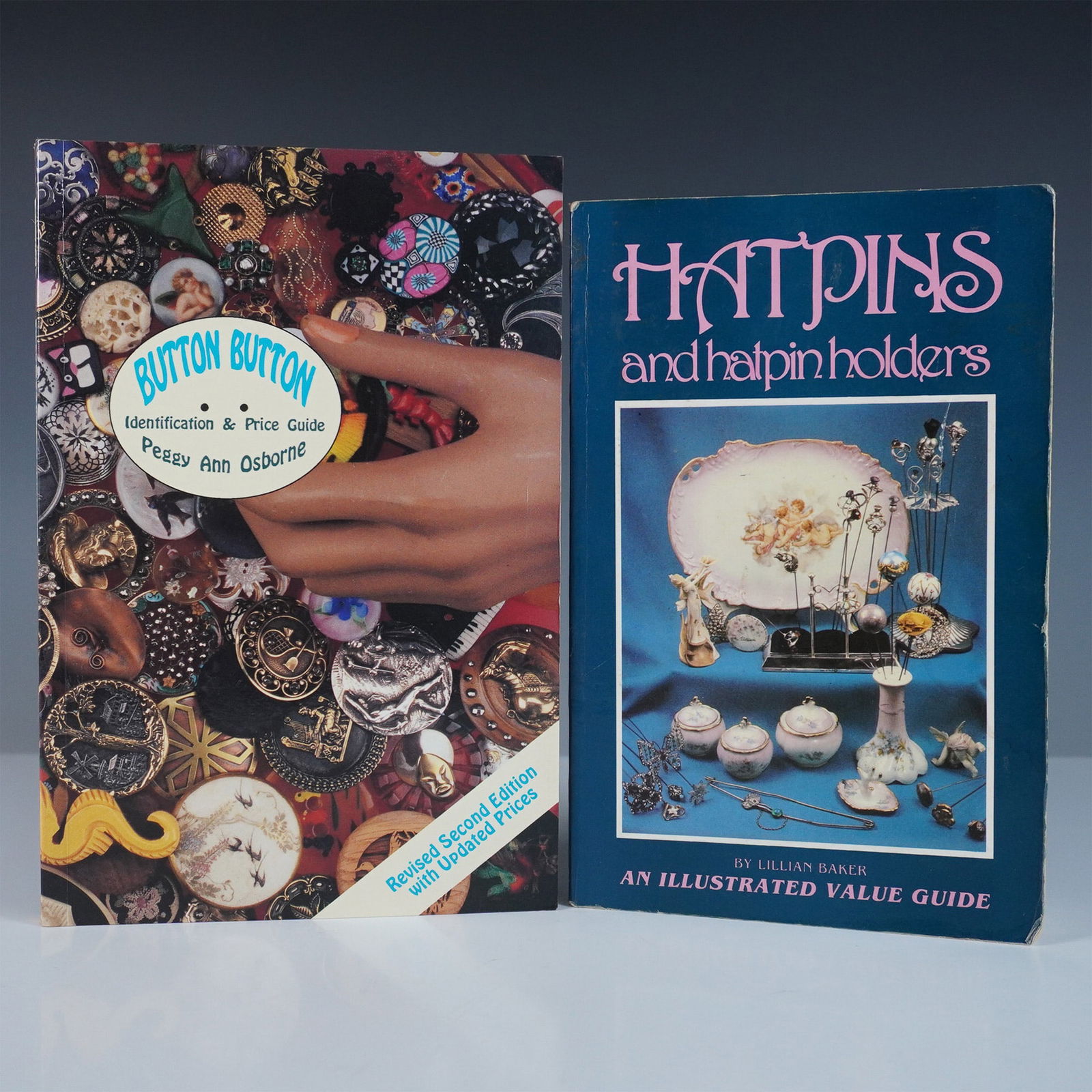 2pc Hatpins, and Buttons Collecting Paperback Books (1 of 4)