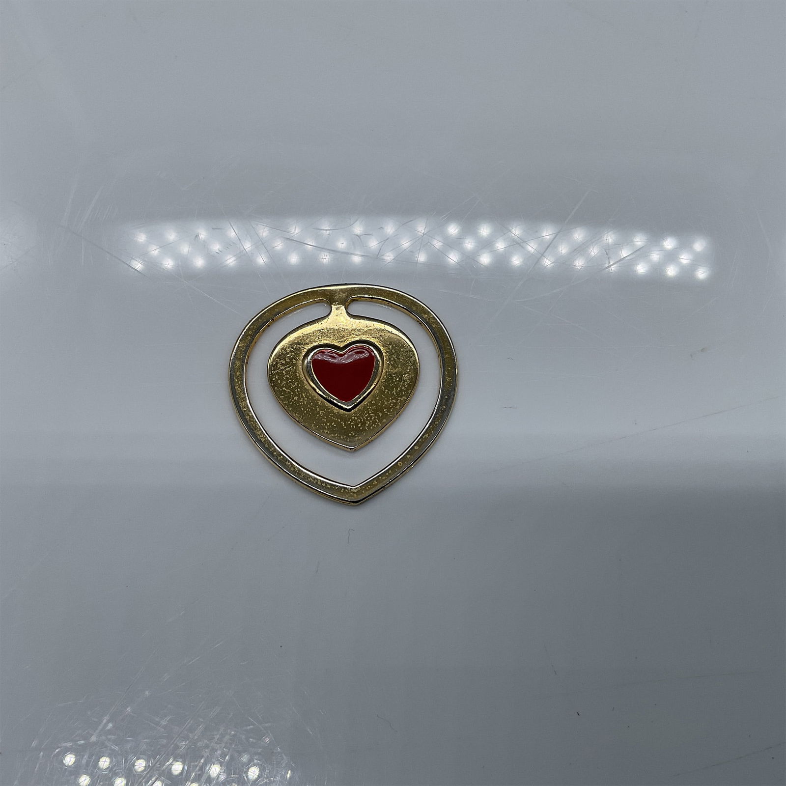 Judith Leiber Enamel Heart Money Clip (1 of 2)