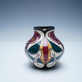 Moorcroft Pottery Vase, Melody