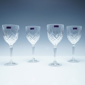4pc Wine Goblets Marquis by Waterford Markham