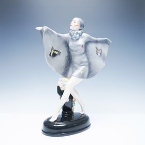 Goldscheider The Captive Bird Figurine by Josef Lorenzl, Limited Edition