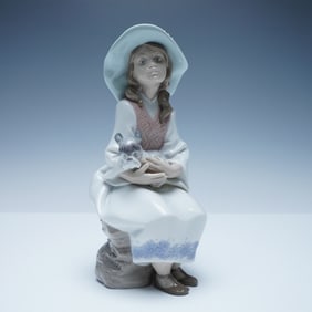 Lladro Porcelain Figurine, Daydreams 1006400