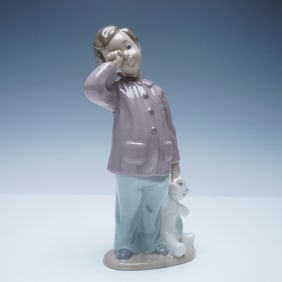 Nao by Lladro Porcelain Figurine, Sleepy Head