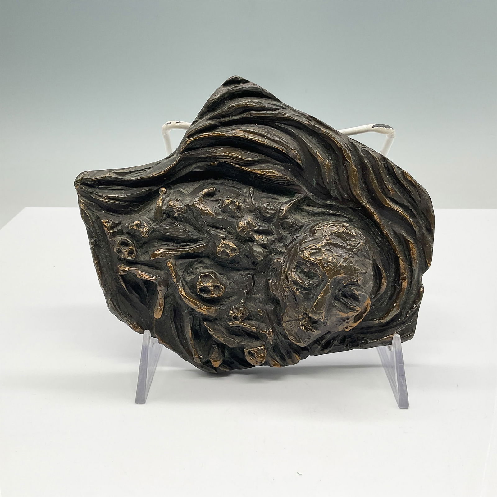 Auschwitz Memorial Bronze Relief Sculpture by K. Treister (1 of 3)