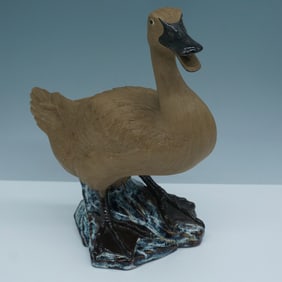 Chinese Pottery Duck Sculpture