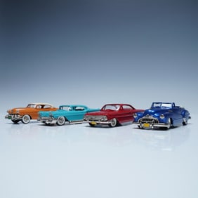 4pc Brooklin Models 1:43 Scale Classic American Cars