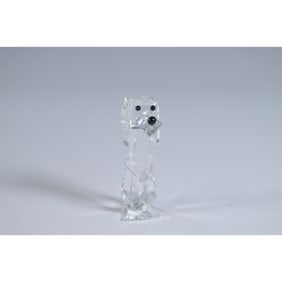 Swarovski Crystal Tall Dog Figurine, Pluto