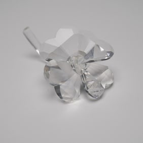 Swarovski Crystal Figurine, Four Leaf Clover