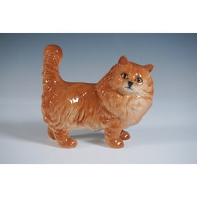 Royal Doulton Figurine, Persian Cat - Ginger DA132