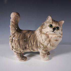 Royal Doulton Persian Cat Grey Figurine DA132