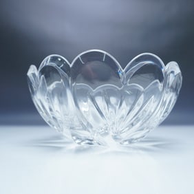 Marquis by Waterford Crystal Bowl, Fan Leaf