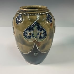 Royal Doulton Art Nouveau-Style Stoneware Vase