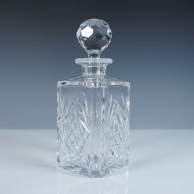 Thomas Webb Crystal Decanter with Stopper