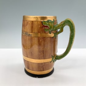 J & C Bavaria Porcelain Dragon Handle Tankard