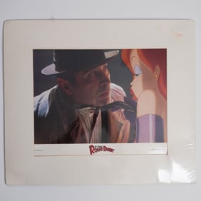 1988 Who Framed Roger Rabbit Movie Print, Touchstone Pictures