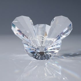 Swarovski Crystal Plaque, Disney Showcase Collection