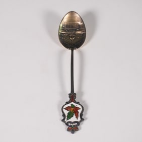 Vintage Sterling Silver Canadian Souvenir Spoon