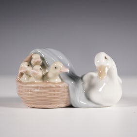 Lladro Porcelain Ducks Figurine 01004895