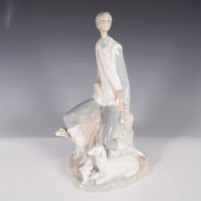 Nao by Lladro Porcelain Figurine, Shepherd