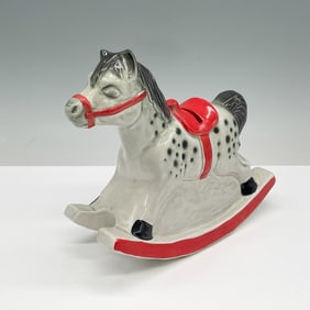 Goebel Ceramic Rocking Horse Bank