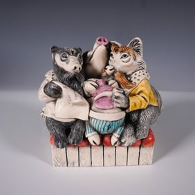 Harmony Kingdom Ring Box, Adam Binder House Party