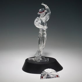 Swarovski Crystal Figurine Antonio with Plaque and Base