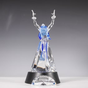 3pc Swarovski Crystal Figurine with Base and Plaque, Isadora 279648