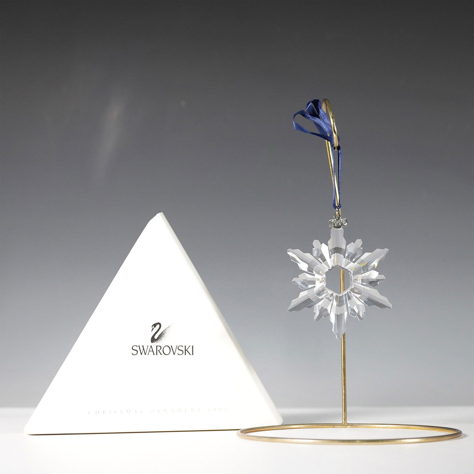 Swarovski Crystal 1998 Christmas Ornament (1 of 7)