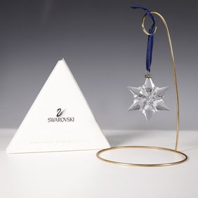 Swarovski Crystal Snowflake Ornament, 2000 Annual Edition