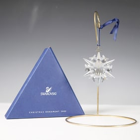 Swarovski 2002 Christmas Ornament