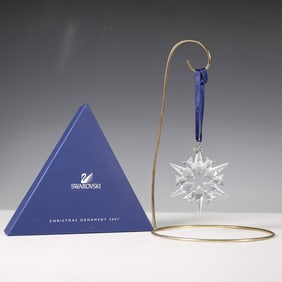 Swarovski Crystal Snowflake Ornament, 2007 Annual Edition