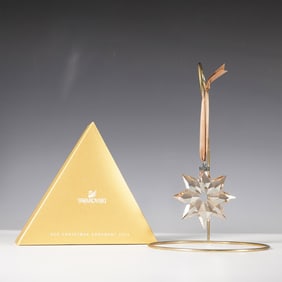 Swarovski Crystal Figurine, SCS Christmas Ornament 2013
