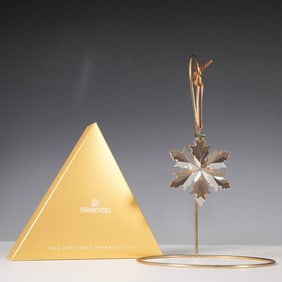 Swarovski Crystal Figurine, SCS Christmas Ornament 2014
