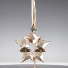 Swarovski SCS 2019 Golden Annual Edition Christmas Ornament