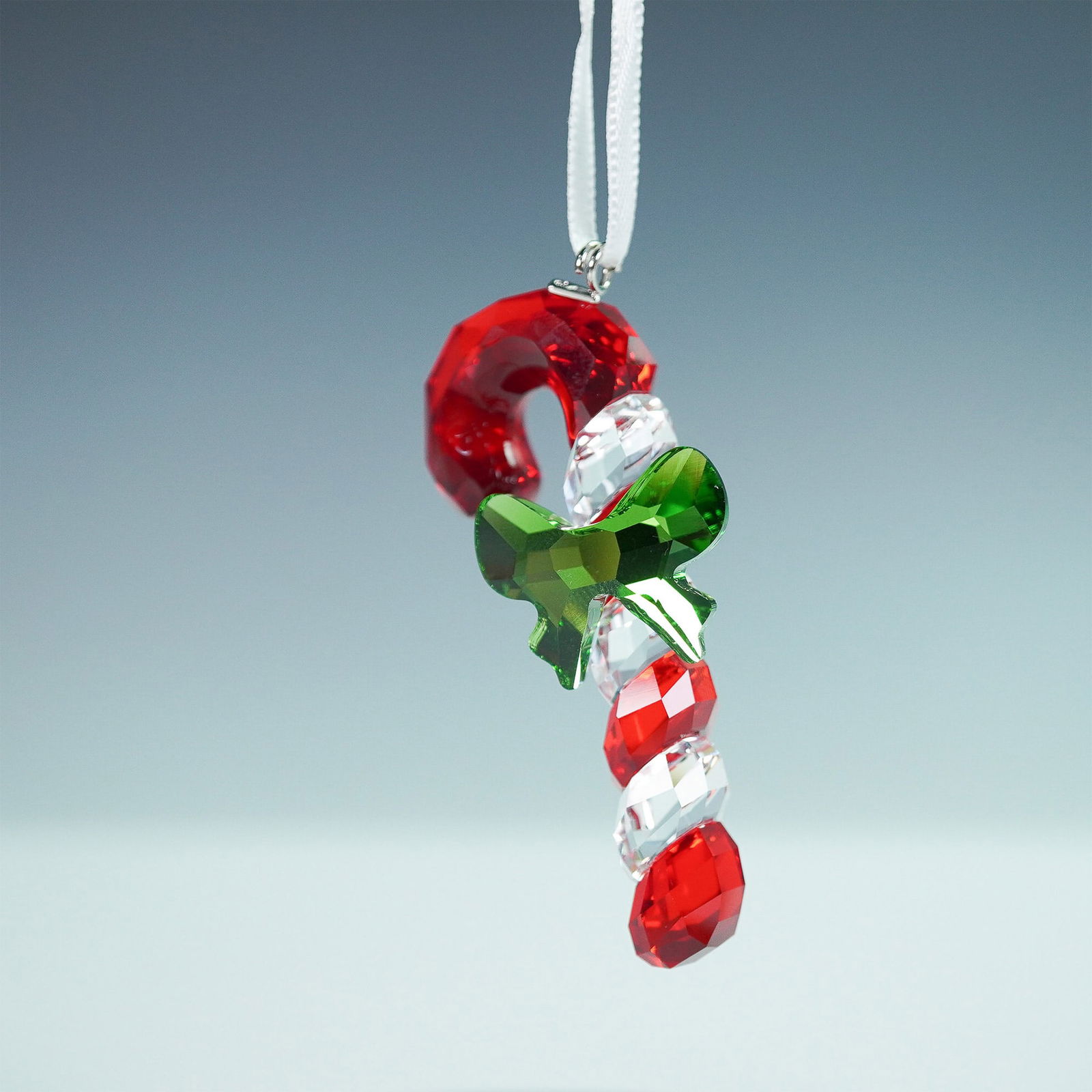Swarovski Crystal Ornament, Candy Cane (1 of 3)