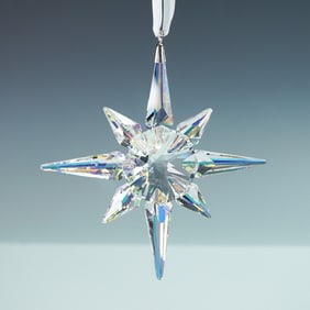 Swarovski Crystal Ornament, Star Aurora Borealis