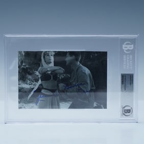 Barbara Eden & "Jeannie" Signed I Dream of Jeannie Photograph