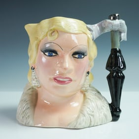 Royal Doulton Large Character Jug Mae West D6688