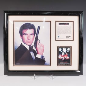 Tom Bates Framed Movie Lithograph, GoldenEye