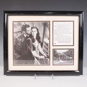 Turner Entertainment Co. Framed Movie Lithograph, Gone With the Wind