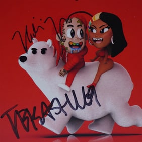 2pc Trollz Alternate Edition CD, Signed by Nicki Minaj & Tekashi 6ix9ine