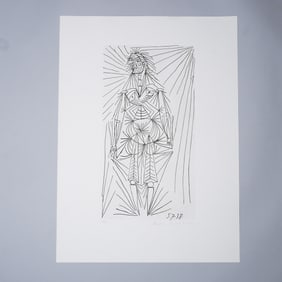 Pablo Picasso (Aft.) Engraving on Paper, Collection Marina Picasso